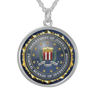 [200] FBI Special Edition Sterling Silver Necklace