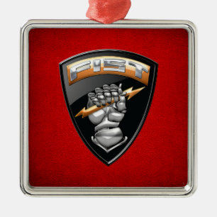 [200] Forward Observer (FIST) [Emblem] Metal Ornament