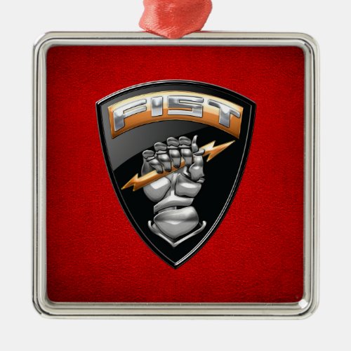 200 Forward Observer FIST Emblem Metal Ornament