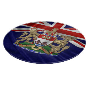 [200] Hong Kong - 1959-1997 Coat of Arms Cutting Board