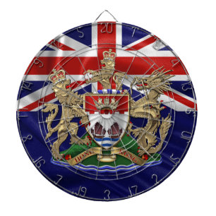 [200] Hong Kong - 1959-1997 Coat of Arms Dart Board