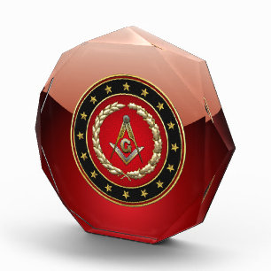 [200] Masonic Square and Compasses [3rd Degree] Award