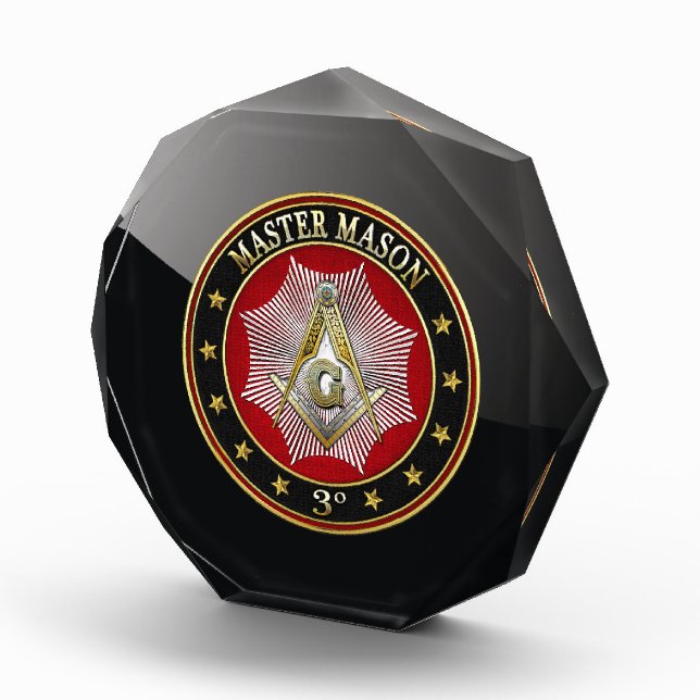 [200] Master Mason - 3rd Degree Square & Compasses Award (Right)