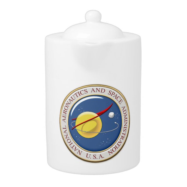 [200] NASA Emblem [3D] Teapot (Front)