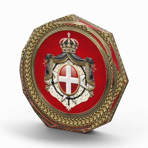 200 Order of Malta _ SMOM Coat of Arms Acrylic Award