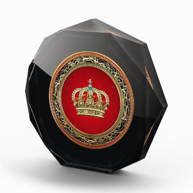 [200] Prince-Princess King-Queen Crown [Belg.Gold] Award (Right)