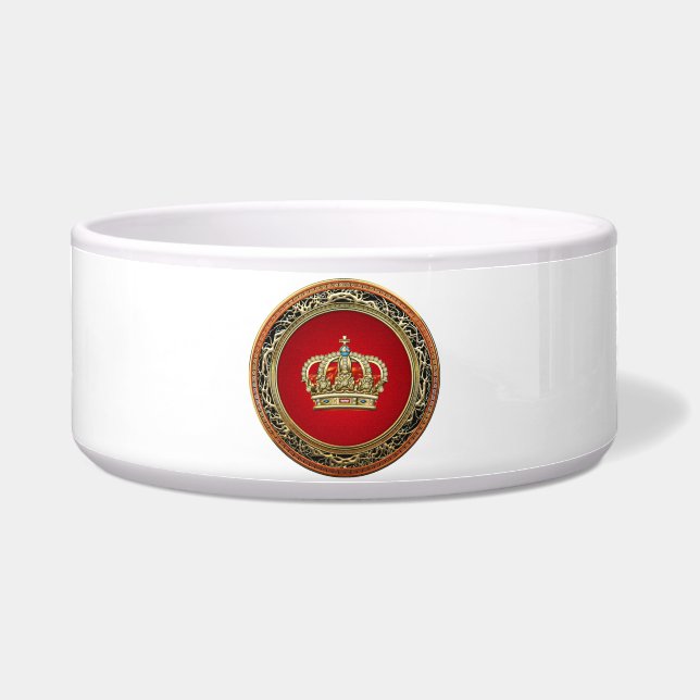 [200] Prince-Princess King-Queen Crown [Belg.Gold] Bowl (Front)