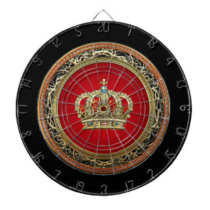 [200] Prince-Princess King-Queen Crown [Belg.Gold] Dart Board