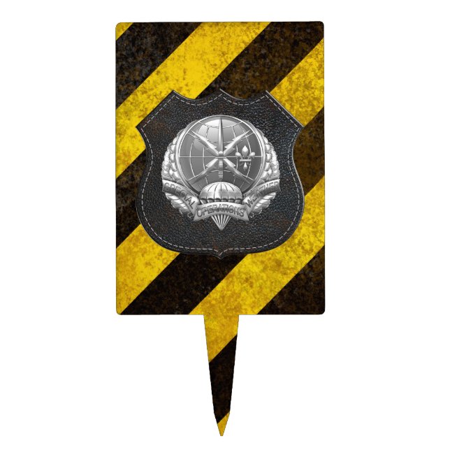 [200] SOWT Badge [Crest] Cake Topper (Front)