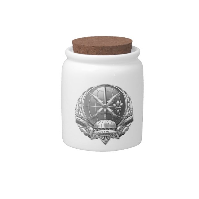 [200] SOWT Badge [Crest] Candy Jar (Front)