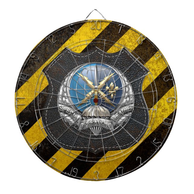 [200] SOWT Emblem Dartboard With Darts (Front)