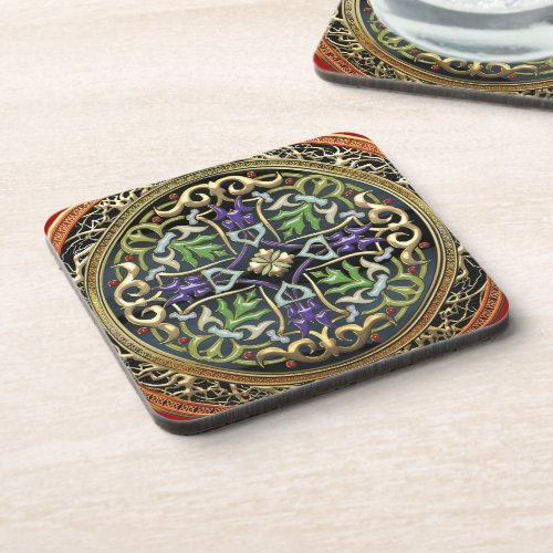 200 Treasure Trove Celtic Cross Coaster