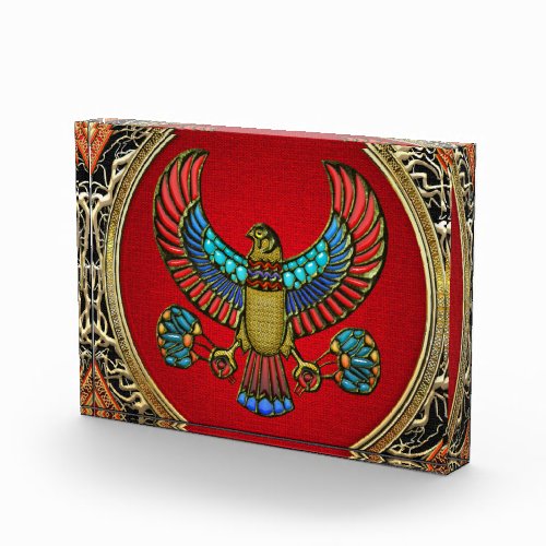 200 Treasure Trove Egyptian Falcon Acrylic Award