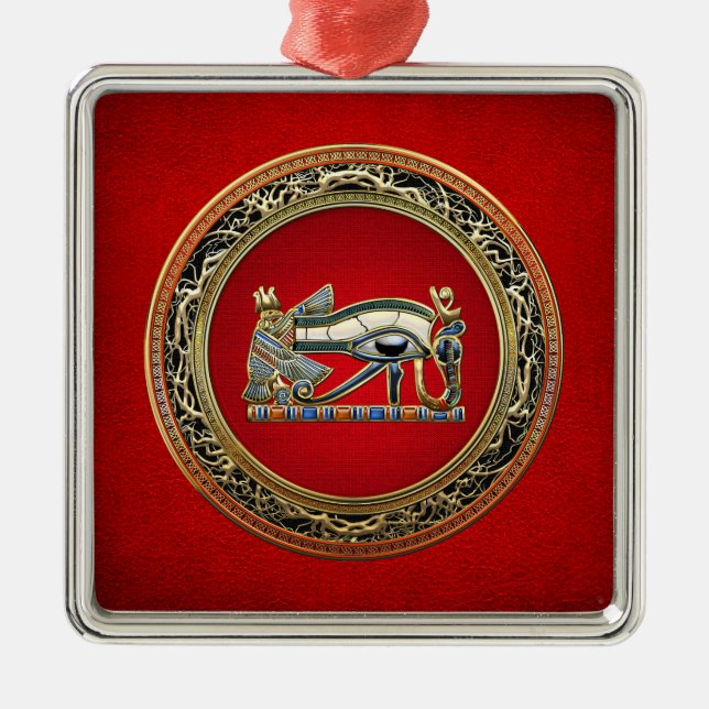[200] Treasure Trove: The Eye of Horus Metal Ornament (Front)