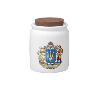 [200] Ukraine: Proposed Greater Coat of Arms Candy Jar