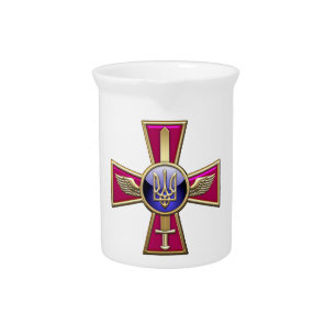 [200] Ukrainian Air Force Emblem Pitcher