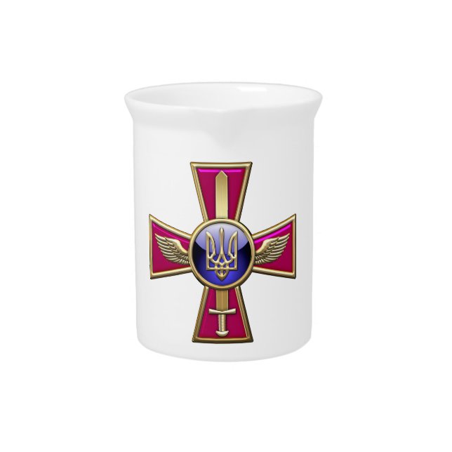 [200] Ukrainian Air Force Emblem Pitcher (Front)