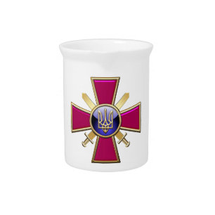 [200] Ukrainian Ground Forces Emblem Drink Pitcher