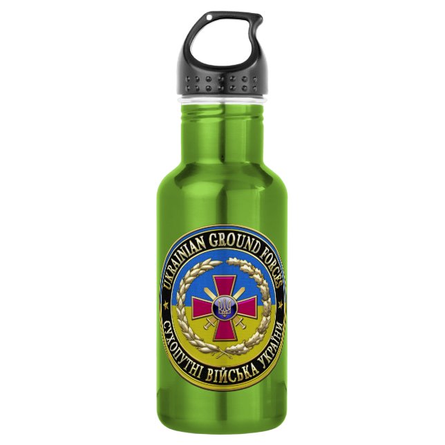 [200] Ukrainian Ground Forces [Special Edition] Water Bottle (Front)
