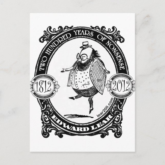 200 Years of NONSENSE! Postcard (Front)