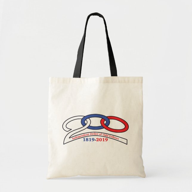 200th Anniversary IOOF Three Links Tote Bag (Front)