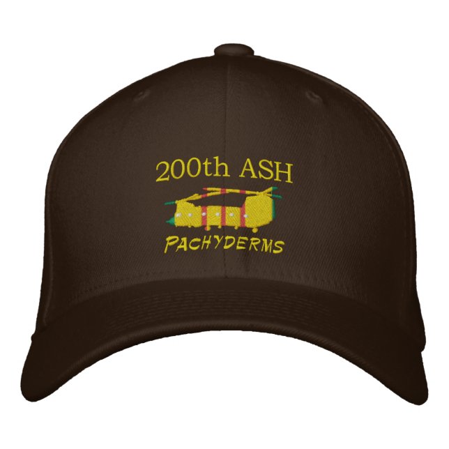 200th ASH Vietnam CH-47 Embroidered Hat (Front)