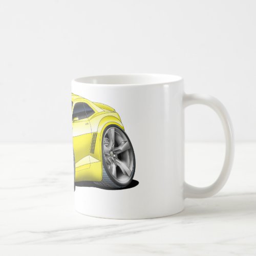 2010-11 Camaro Yellow car Coffee Mug