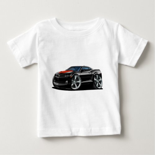 2010-12 Camaro Black-Red Car Baby T-Shirt