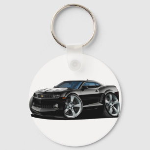 2010-12 Camaro Black-White Car Keychain