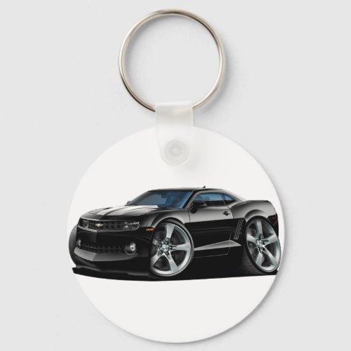 2010-12 Camaro Black-White Car Keychain