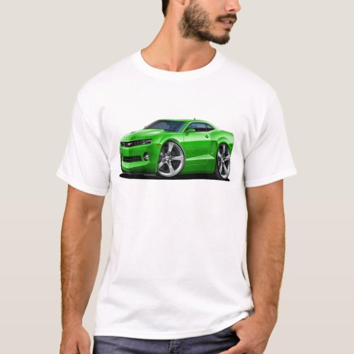 2010_12 Camaro Green Car T_Shirt