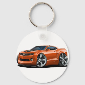 2010-12 Camaro Orange-Black Car Keychain