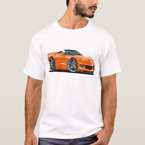 2010_12 Corvette Orange Convertible T_Shirt