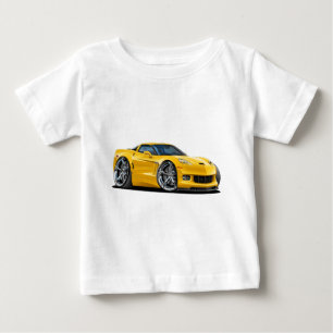 2010-12 Corvette Yellow Car Baby T-Shirt