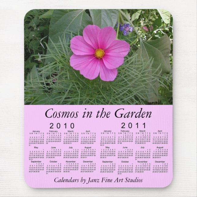 2010-2011 Calendar Mouse Pad (Front)