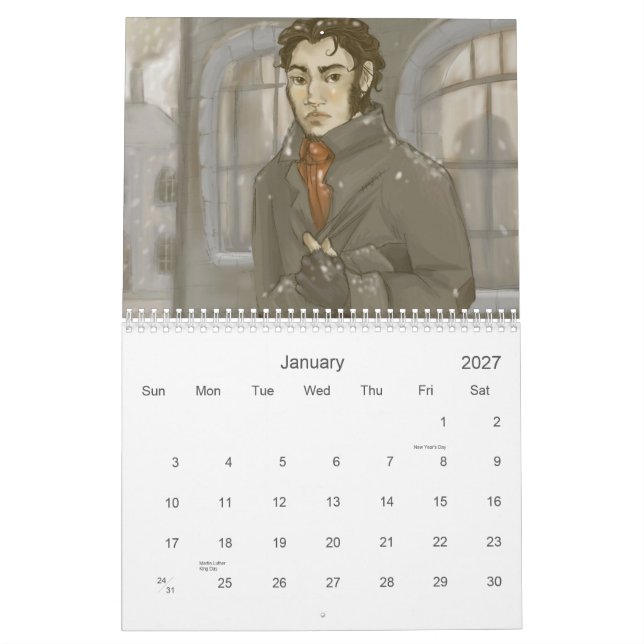2010: A Year In Camis Calendar (Jan 2027)