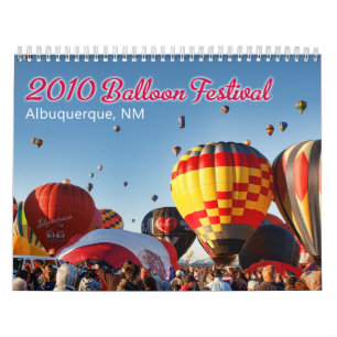 2010 Albuquerque, NM Balloon Festival Calendar