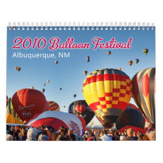 2010 Albuquerque, NM Balloon Festival Calendar