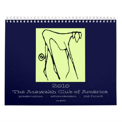 2010 Azawakh Calendar