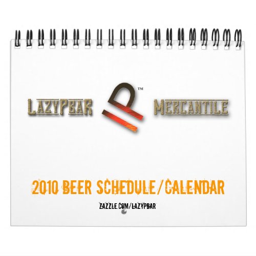 2010 Beer ScheduleCalendar Calendar