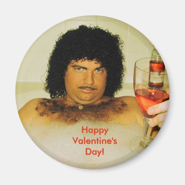 2010 Calander 2 Febuary, Happy Valentine's Day!... Magnet (Front)