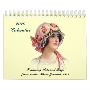 2010 Calendar ~ Featuring Hats and Bags from 1913