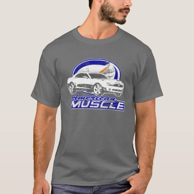 2010 Camaro American Muscle Graphic T-Shirt (Front)