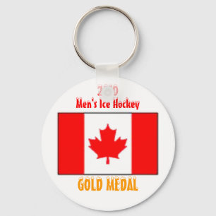 2010 Canada Men's Ice Hockey - Gold Medal Keychain