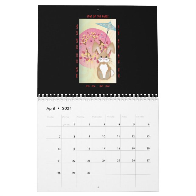 2010 Chinese Zodiac Calendar Year of the Tiger2