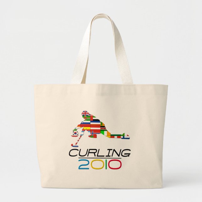 2010: Curling Large Tote Bag (Front)