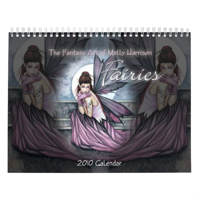 2010 Fairy Calendar Wall Calendar Molly Harrison (Cover)