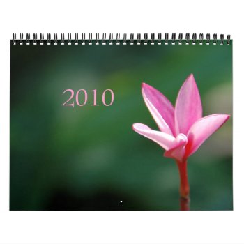 2010 Garden Calendar by pulsDesign at Zazzle