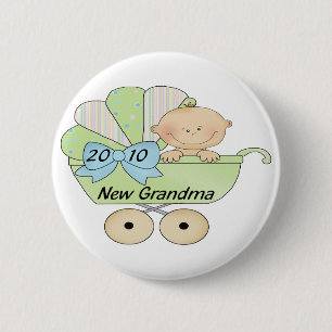2010 Grandma Pinback Button