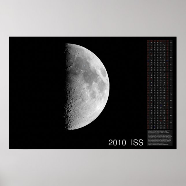 2010 ISS Calendar Poster (Front)